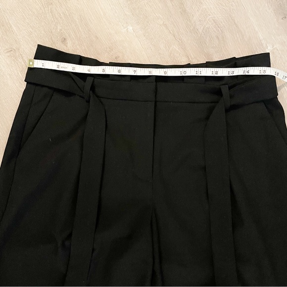 RW&CO. Suiting Black Paper-bag Highwaisted Dress Pants Size 8 - Picture 6 of 8